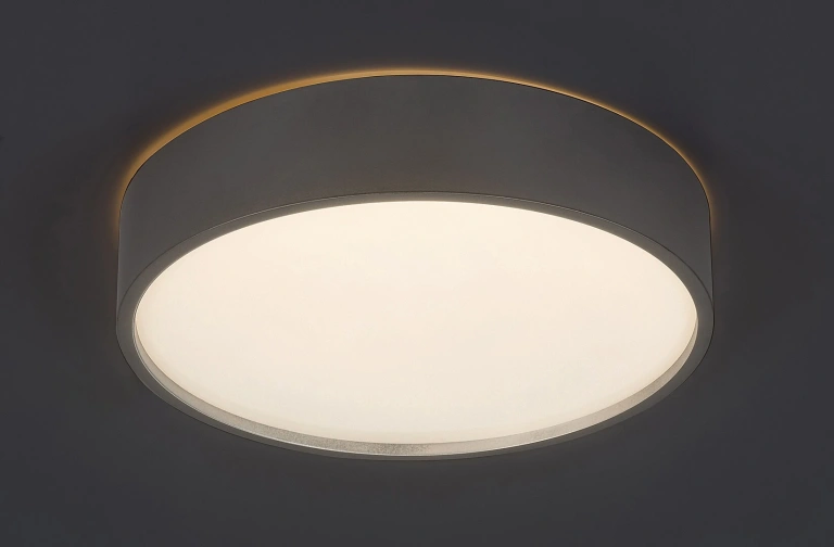 75010 Larcia, плафон LED 18W, D 28cm, сребро