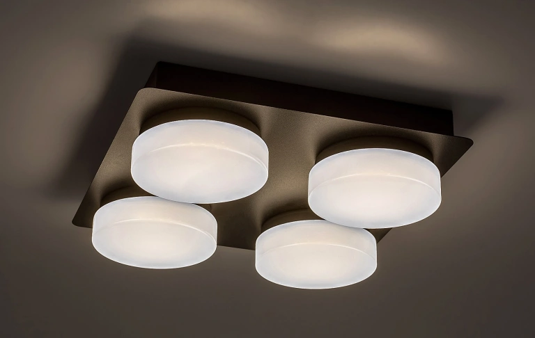 75004 Attichus, осветление за баня, LED 21W, D 28cm