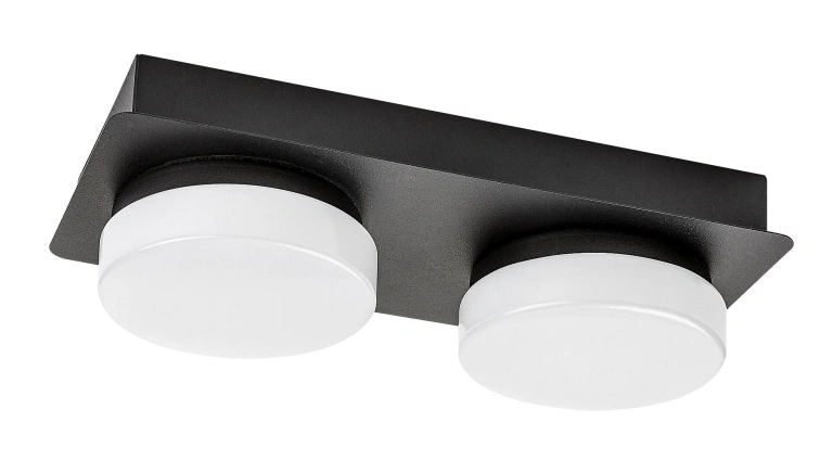 Плафон Attichus, черен, rabalux, led 11w, 4000k, 1200lm, 75002