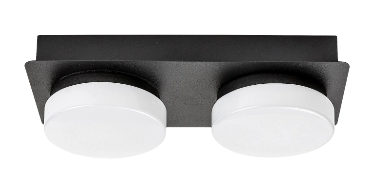 Плафон Attichus, черен, rabalux, led 11w, 4000k, 1200lm, 75002
