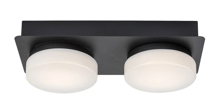 Плафон Attichus, черен, rabalux, led 11w, 4000k, 1200lm, 75002