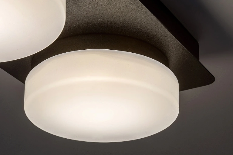 Плафон Attichus, черен, rabalux, led 11w, 4000k, 1200lm, 75002