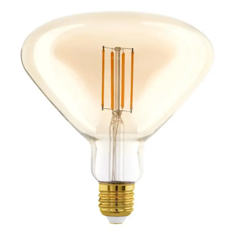 *LED MID SIZE a E27 BR150 4,5W 470lm 2200K кехлибар дим.