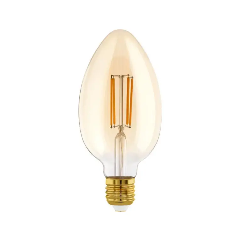 Led лампа 4,5w - димируема, топла светлина, eglo, e27-led-b80, 470lm, 2200k, 110113