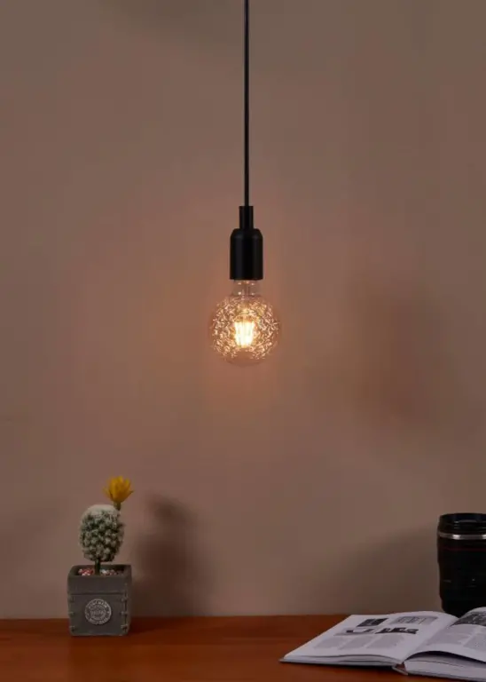 Led лампа 2.5w - димируема, топла светлина, eglo, e27-led-g95, 200lm, 2200k, 110118
