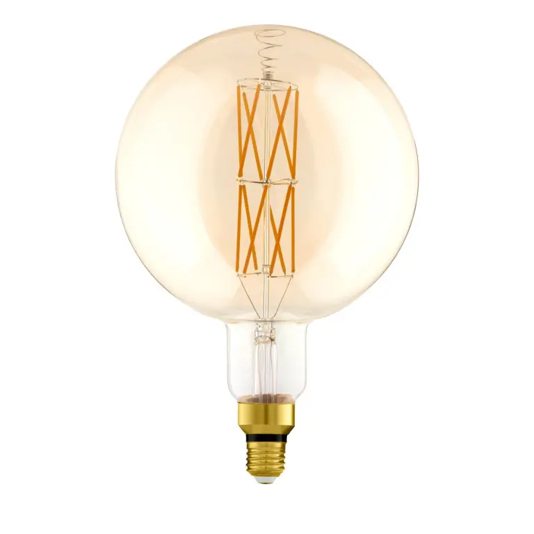 Led лампа 8w - димируема, топла светлина, eglo, e27-led-g200, 806lm, 2100k, 110112
