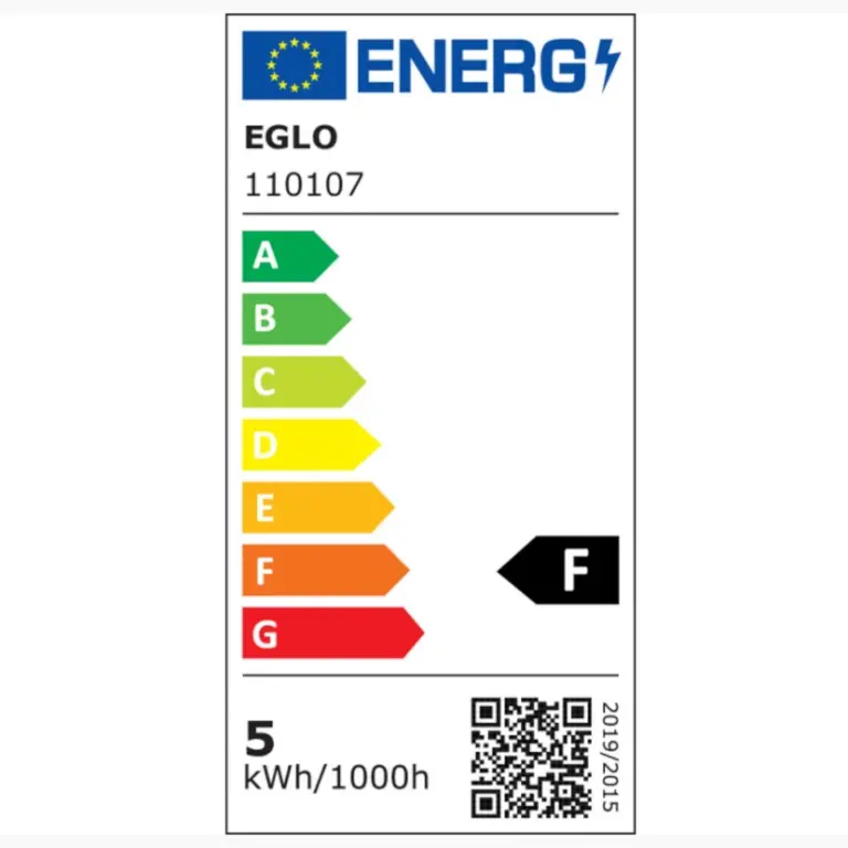 Led лампа 4,5w - димируема, топла светлина, eglo, e27-led-ps160, 470lm, 2200k,110107