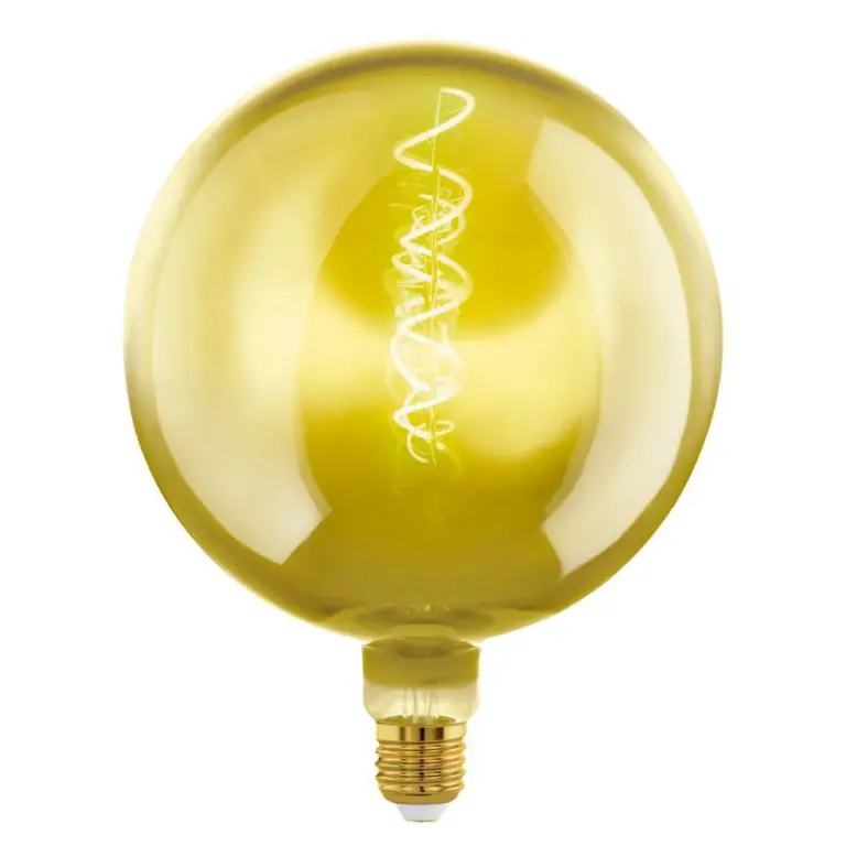 Led лампа, 4w, златен, eglo, e27-led-g200, 40lm, 1900k,110096