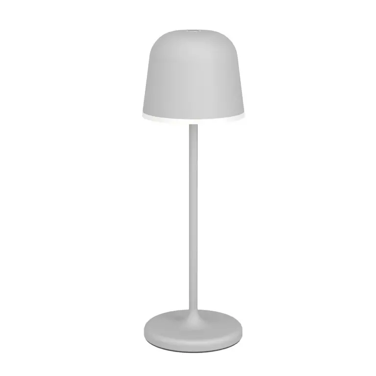 Настолна лампа mannera, сив, eglo, led с USB 1x2,2W, 200lm, 3000K, IP54, 900458