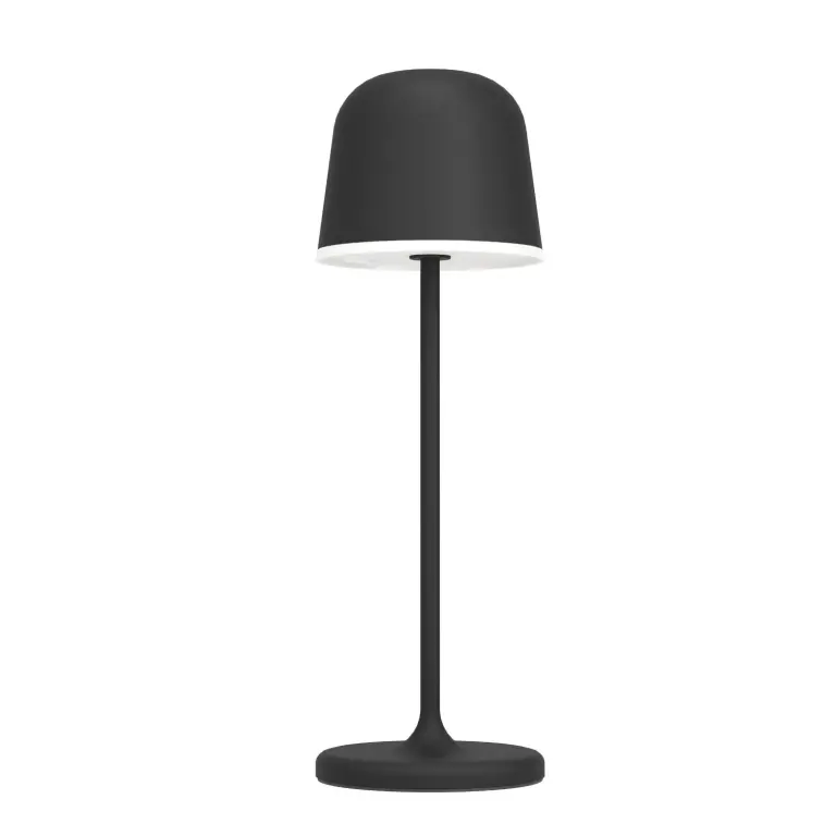 Настолна лампа mannera, черен, eglo, led с USB 1x2,2W, 200lm, 3000K, IP54, 900457
