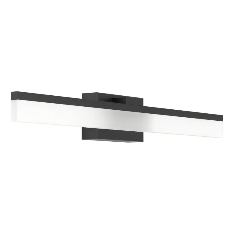 Аплик palmital, черен, eglo, led 11w, 1350lm, 3000K, IP44, 900845