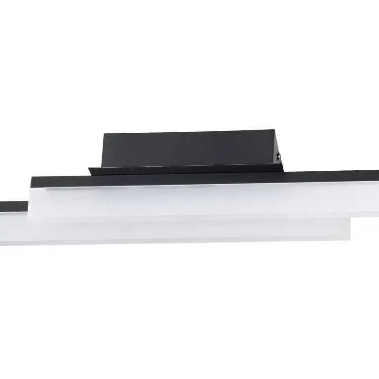 Плафон/аплик palmital, черен, eglo, led 2x11w, 2700lm, 3000K, IP44, 900844