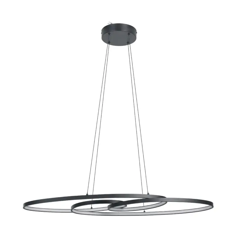 ПЕ LED 36W 3960lm 3000K дим. 1150Х375 H1100 черно 'GIANELLA'