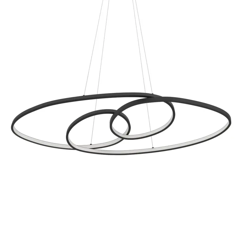 ПЕ LED 36W 3960lm 3000K дим. 1150Х375 H1100 черно 'GIANELLA'