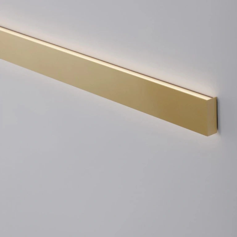 Аплик seline, gold aluminium, nova luce, led Philips 36w, 2520Lm, 3000K, 9060912
