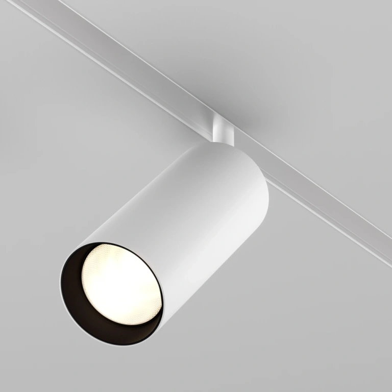 Спот за шина exility, focus led, white, maytoni, led 20w, 3000k, 1600lm, tr032-2-20w3k-s-w