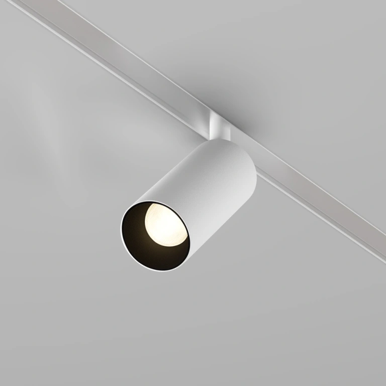 Спот за шина exility, focus led, white, maytoni, led 5w, 3000k + 6000к, 300lm, tr032-4-5wtw-s-dd-w