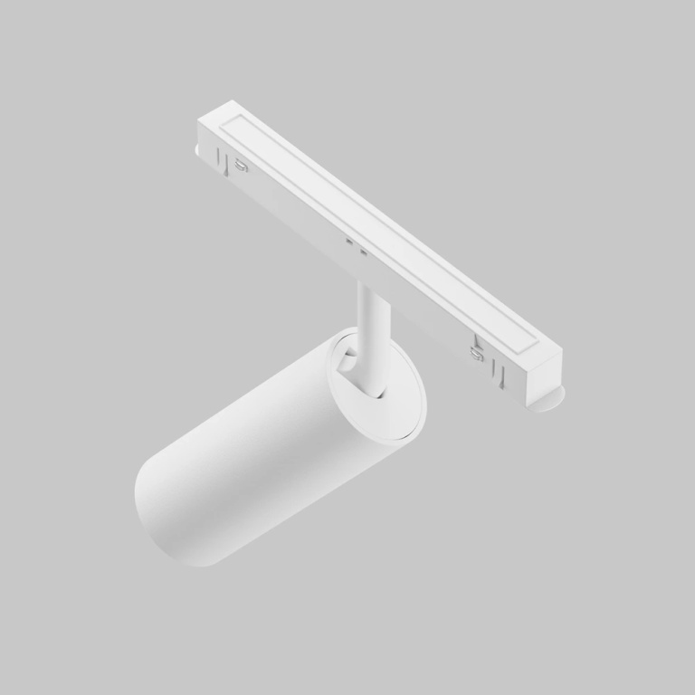 Спот за шина exility, focus led, white, maytoni, led 12w, 3000k + 6000к, 950lm, tr032-4-12wtw-s-dd-w
