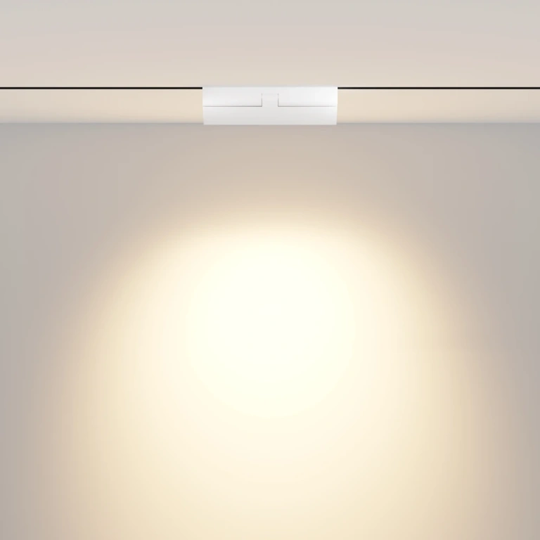 Спот points rot, за шина exility, white, maytoni, led 12w, 3000k + 6000k, 850lm, tr033-4-12wtw-dd-w