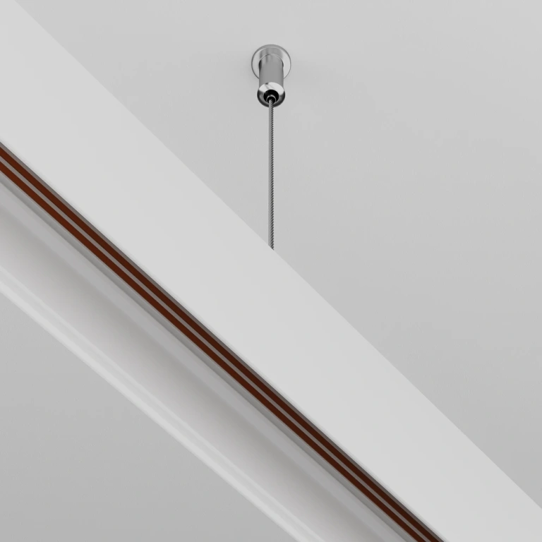 Комплект монтажни планки за шина exility, за външен монтаж, white, maytoni, tra034sw-2w