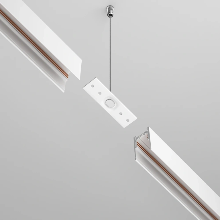 Монтажна планка за шина exility, за външен монтаж, white, maytoni, tra034c-21w
