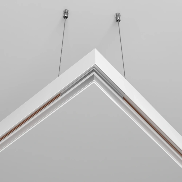 Ъглов конектор за магнитна релса външен монтаж exility, white, maytoni, tra034hcl-41w