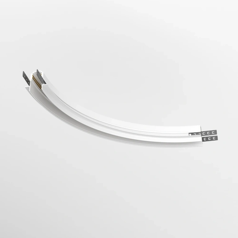 Радиус конектор за магнитна релса вграден монтаж exility, white, maytoni, tra044-angle.12w
