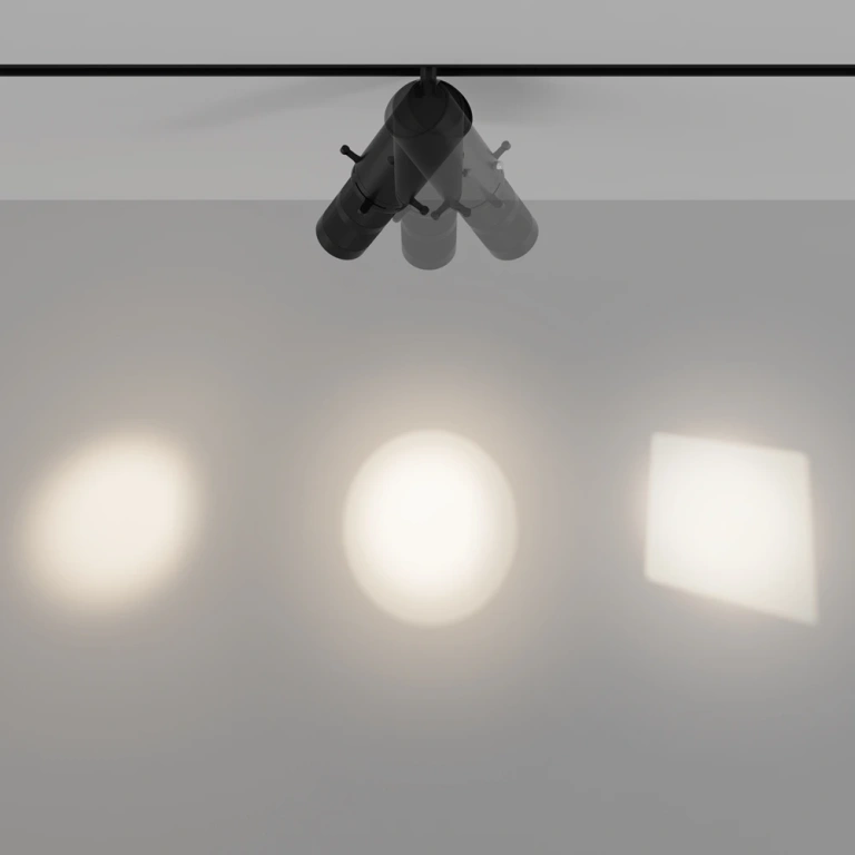 Спот за шина exility, gala, black, maytoni, led 10w, 3000k + 6000k, 290lm, tr108-4-10w3k-ds-b