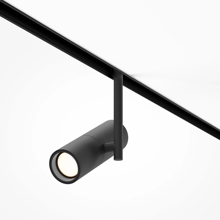 Спот за шина exility, elti, black, maytoni, led 12w, 3000k, 844lm, tr005-2-12w3k-b