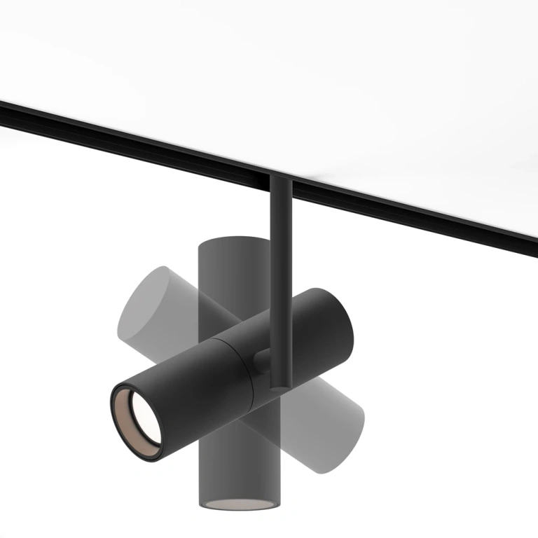 Спот за шина exility, elti, black, maytoni, led 12w, 3000k, 844lm, tr005-2-12w3k-b