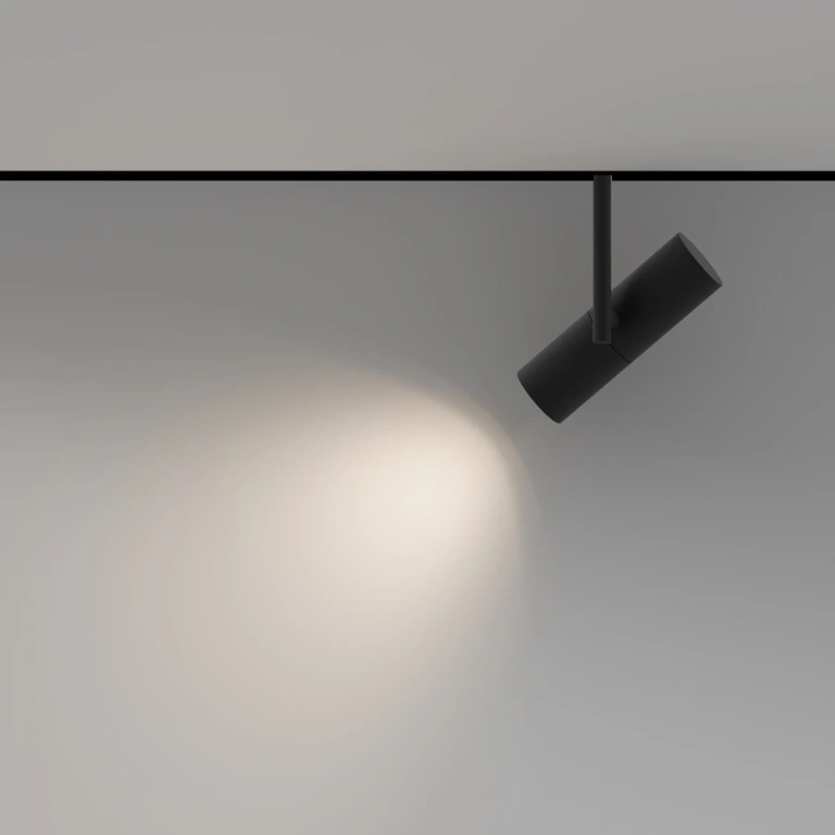 Спот за шина exility, elti, black, maytoni, led 12w, 3000k, 844lm, tr005-2-12w3k-b