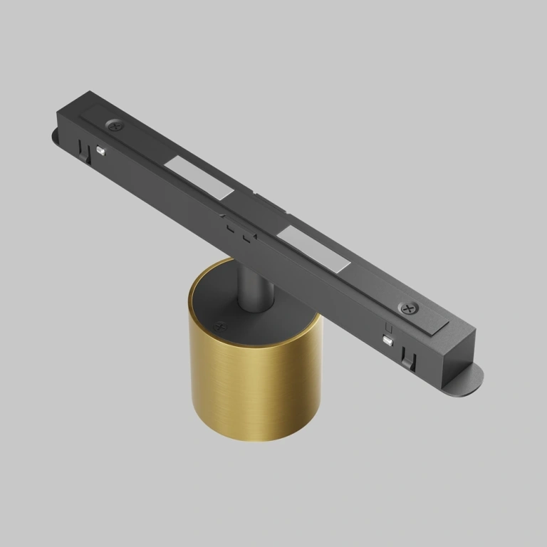 Спот за шина exility, alfa s, brass, maytoni, led 7w, 3000k, 380lm, tr132-2-7w3k-bs