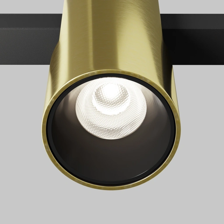Спот за шина exility, alfa, brass, maytoni, led 7w, 3000k + 6000k, 370lm, tr122-4-7w-ds-bs