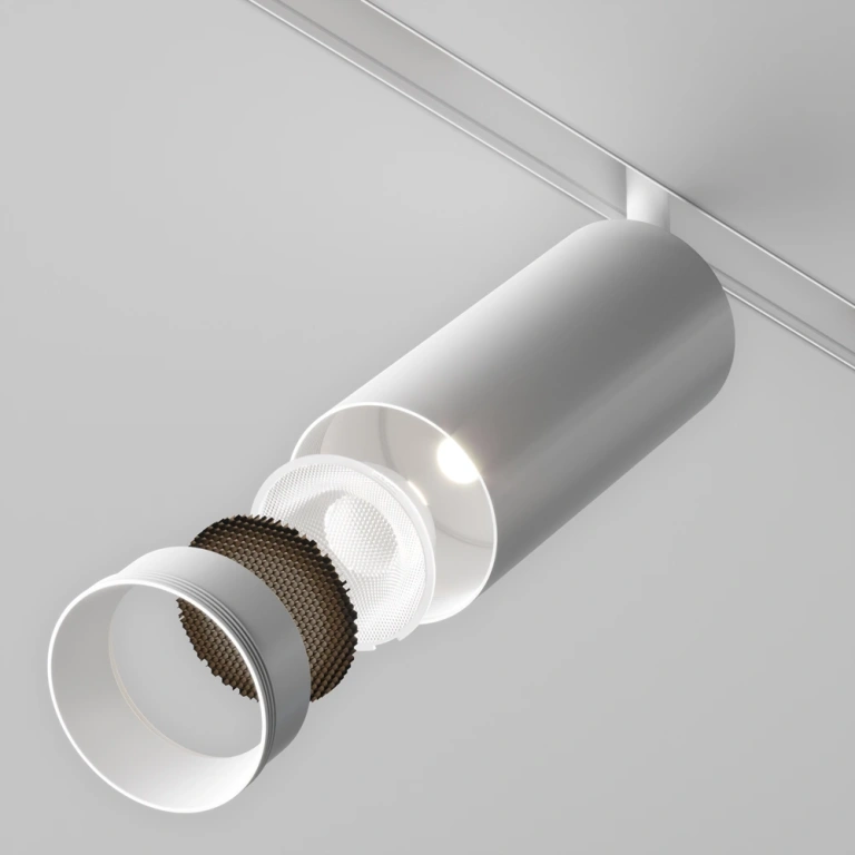 Метален ринг за спот focus led, за монофазна шина unity, white, maytoni, ringl-20-w