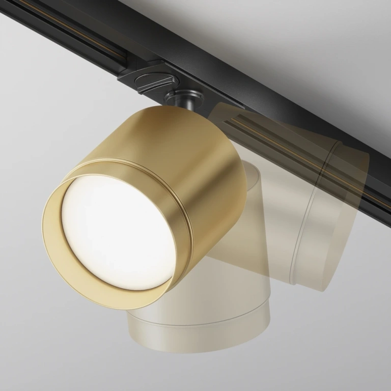 Спот polar за монофазна шина unity, maytoni, matte gold, 1xGX53, tr088-1-gx53-mg