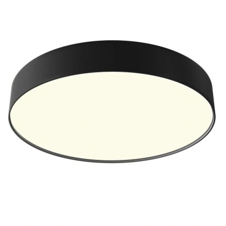 Плафон zon, black, maytoni, led 45w, 3000k, 2540lm, c032cl-45w3k-rd-b