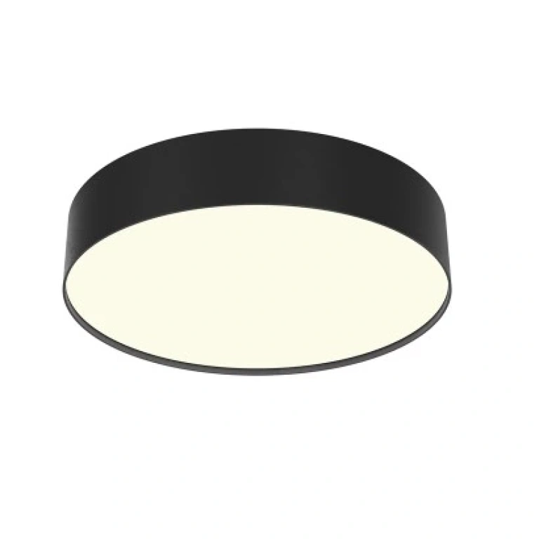 плафон zon, black, maytoni, led 36w, 3000k, 1800lm, c032cl-36w3k-rd-b