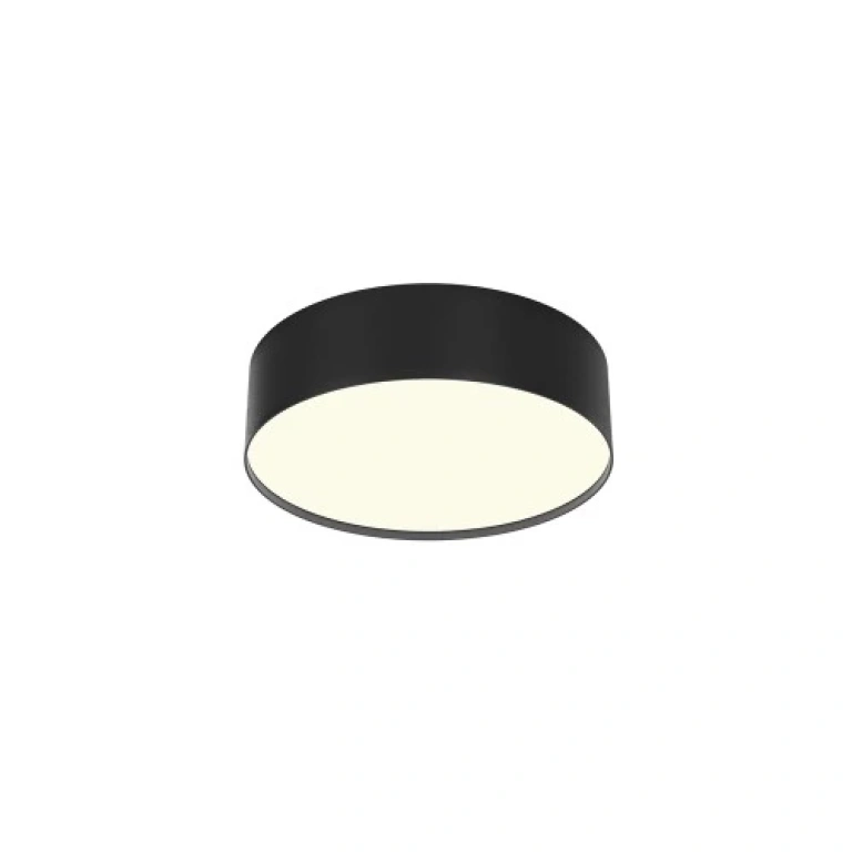 Плафон zon, black, maytoni, led 24w, 3000k, 1240lm, c032cl-24w3k-rd-b