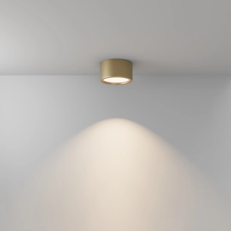 Луна hydra, matte gold, maytoni, led 15w, 3000k, 1270lm, c090cl-15w3k-mg