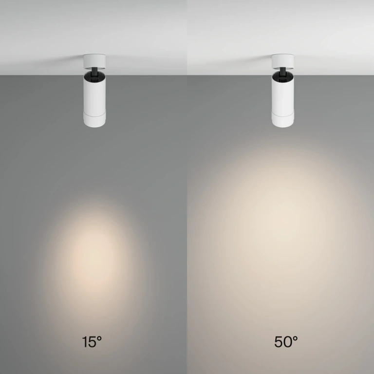 Спот focus zoom, white, maytoni, led 12w, 4000k, 960lm, c055cl-l12w4k-z-w