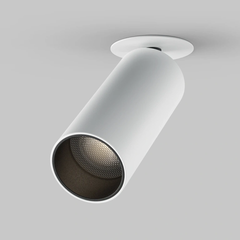 Луна focus led, white, maytoni, led 12w, 4000k, 1020lm, c053cl-l12w4k-w-w