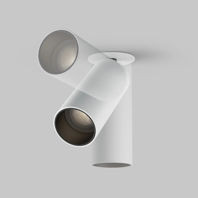 Луна focus led, white, maytoni, led 12w, 4000k, 1020lm, c053cl-l12w4k-w-w