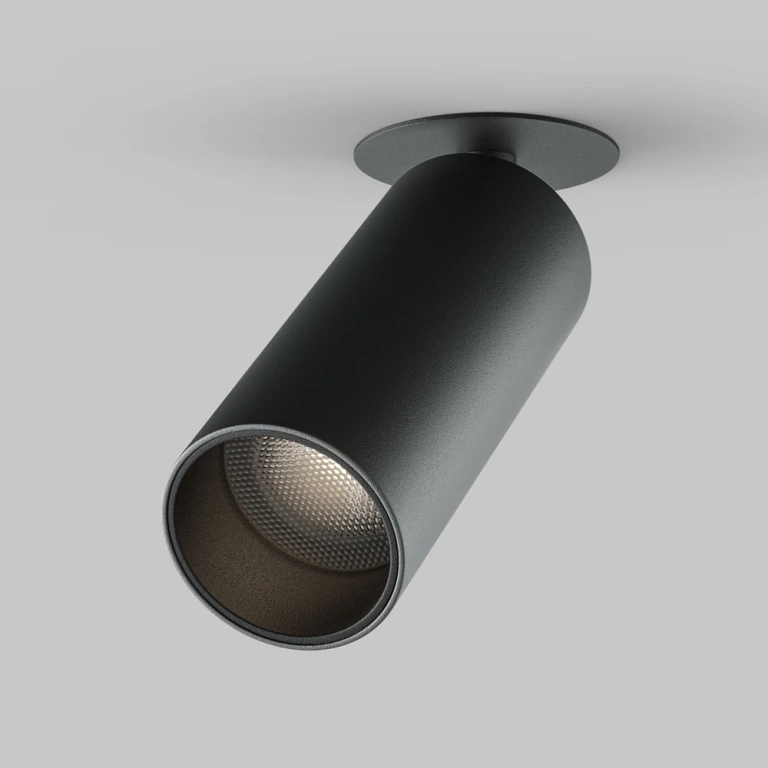 Луна focus led, black, maytoni, led 12w, 4000k, 1020lm, c053cl-l12w4k-w-b