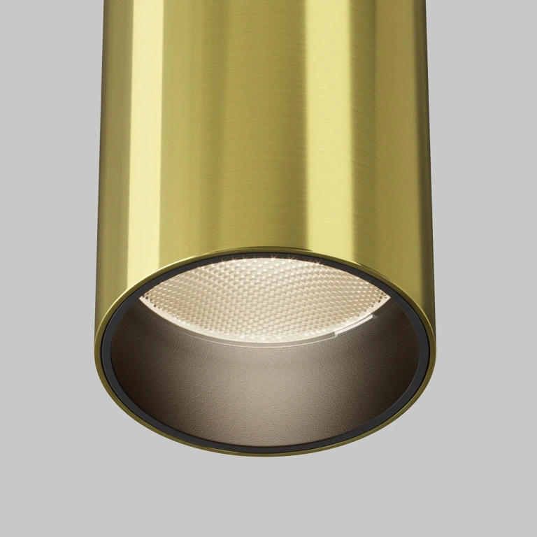 Луна focus led, brass, maytoni, led 12w, 3000k, 900lm, c056cl-l12w3k-w-bs