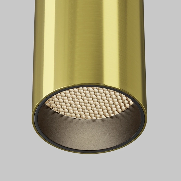 Луна focus led, brass, maytoni, led 12w, 3000k, 900lm, c056cl-l12w3k-w-bs