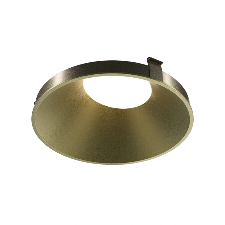 Рефлектор wise, matte gold, maytoni, ring057-10-mg