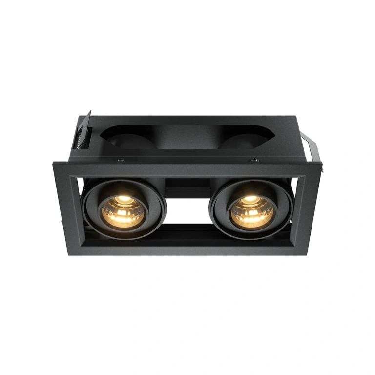 луна metal modern, black, maytoni, led 20w, 3000k, 1300lm, dl093-02-10w3k-b