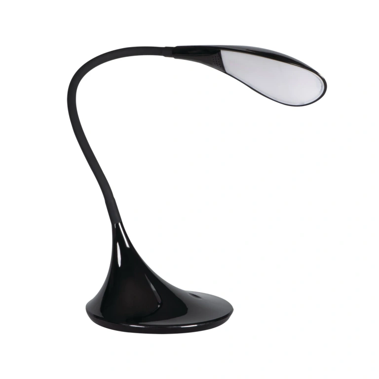 Led настолна лампа franco, black, kanlux, 3000k, 6.8w, 590lm, 22343