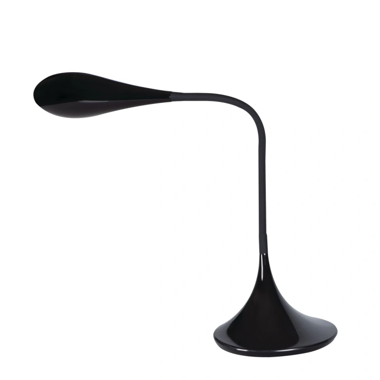 Led настолна лампа franco, black, kanlux, 3000k, 6.8w, 590lm, 22343