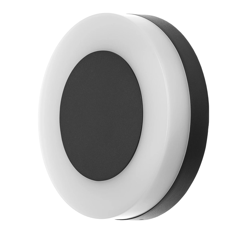 Плафон Hasle R, черен, elbulgaria, led 18w, 4000k, 1800lm, 2967/18w bk
